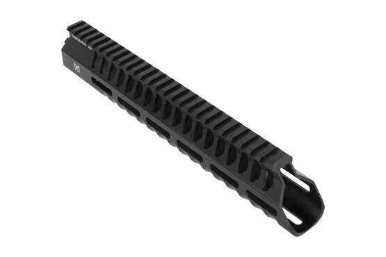 Diamondhead VRS T Gen 3 M-LOK handguard for the AR-15 is 10.25 inches of ergonomic free float rail with black anodized finish